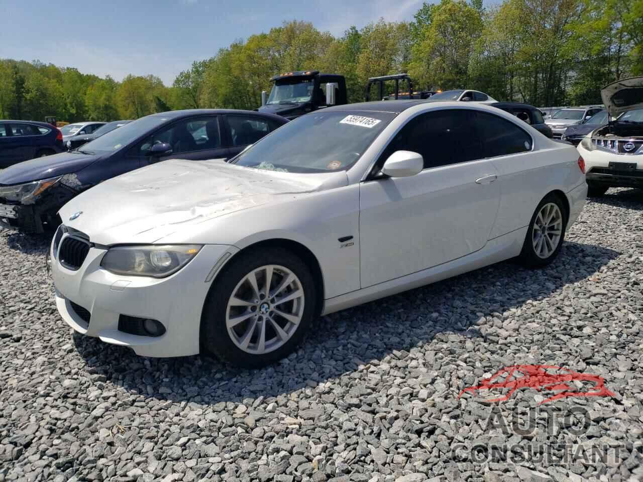 BMW 3 SERIES 2013 - WBAKF9C55DE860310