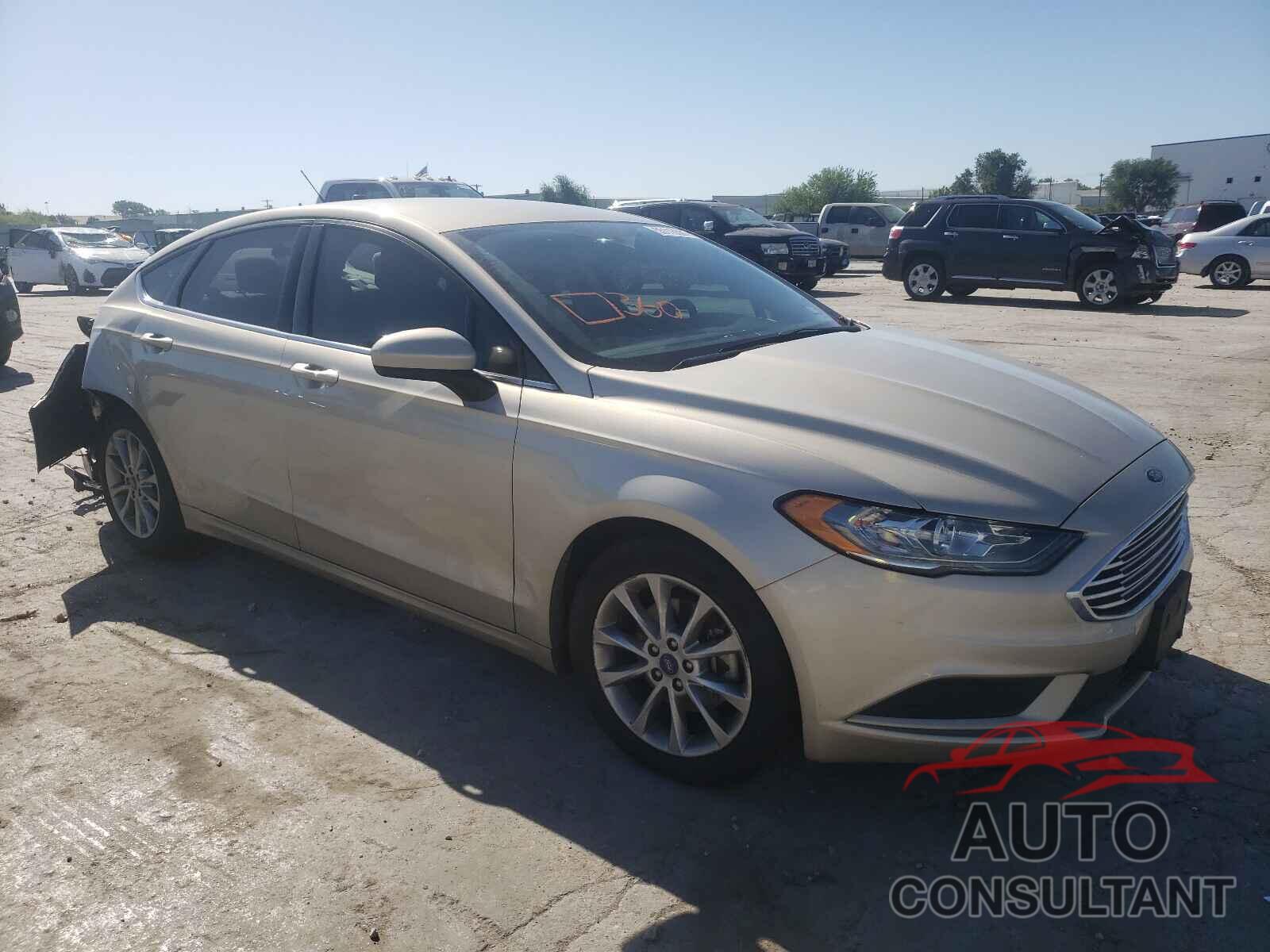 FORD FUSION 2017 - 3FA6P0H72HR206316
