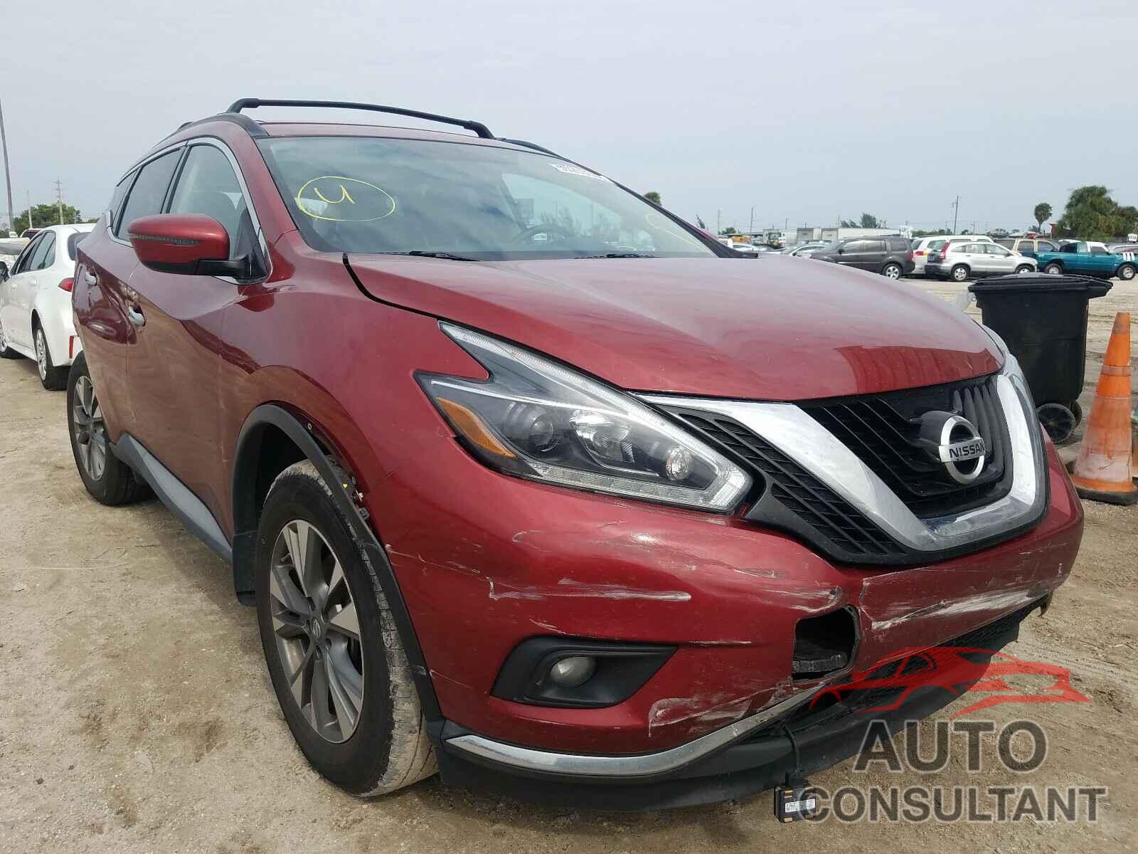 NISSAN MURANO 2018 - 5N1AZ2MG0JN129790