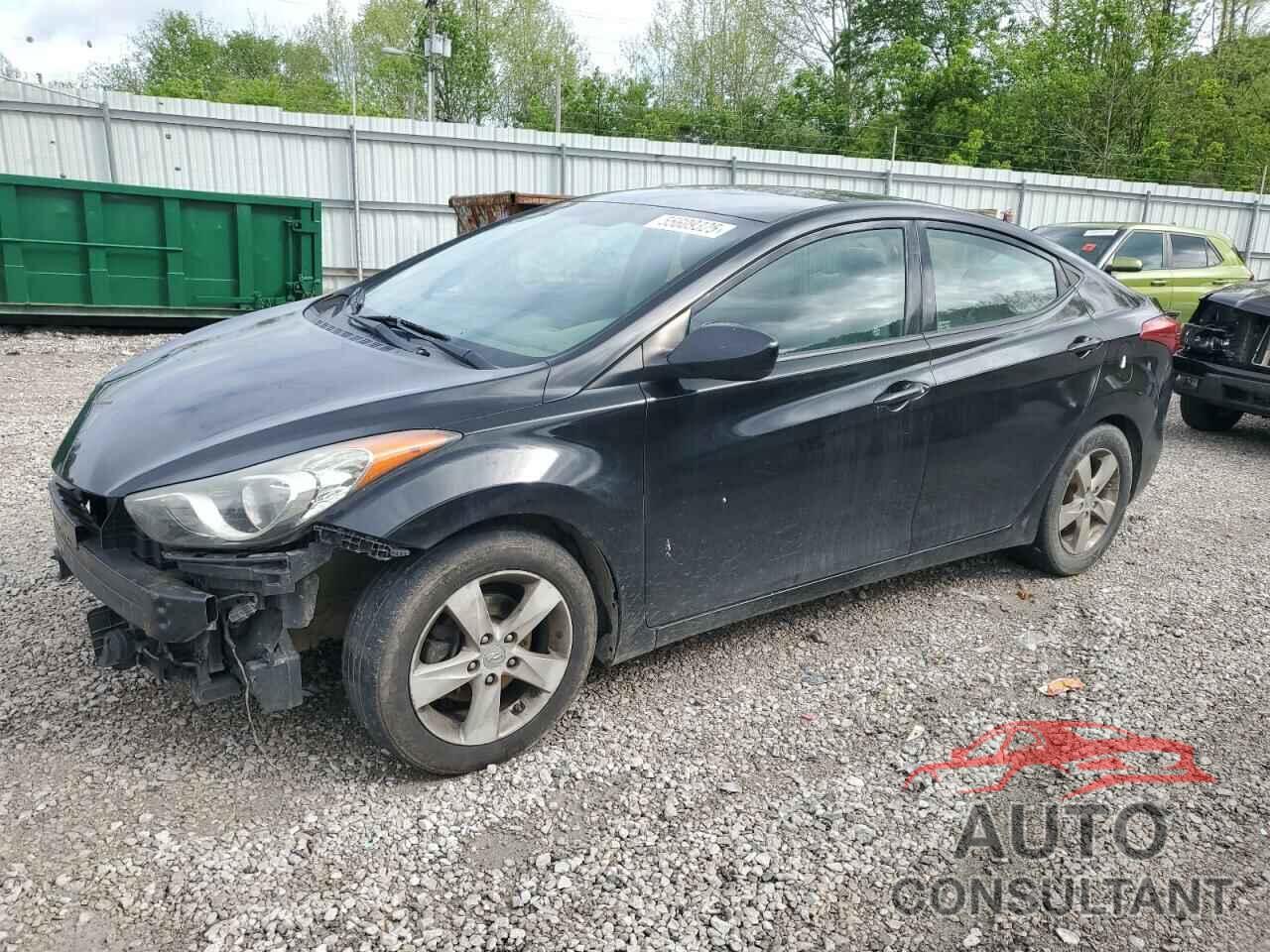 HYUNDAI ELANTRA 2013 - KMHDH4AEXDU893672