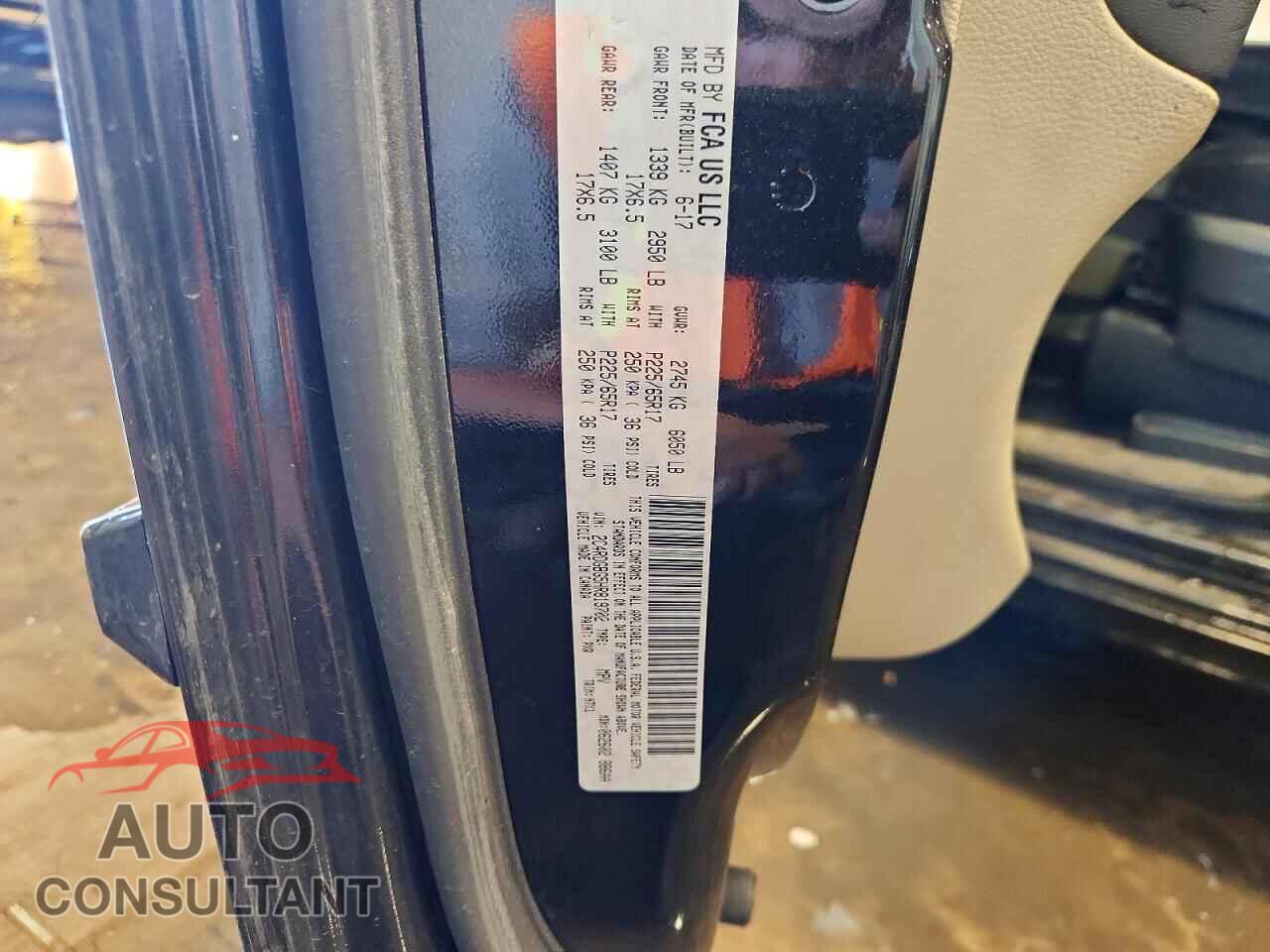 DODGE CARAVAN 2017 - 2C4RDGBG5HR819702