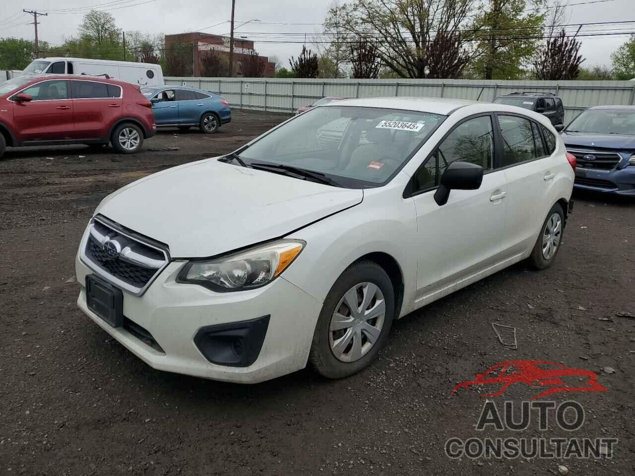 SUBARU IMPREZA 2013 - JF1GPAA68D2877449