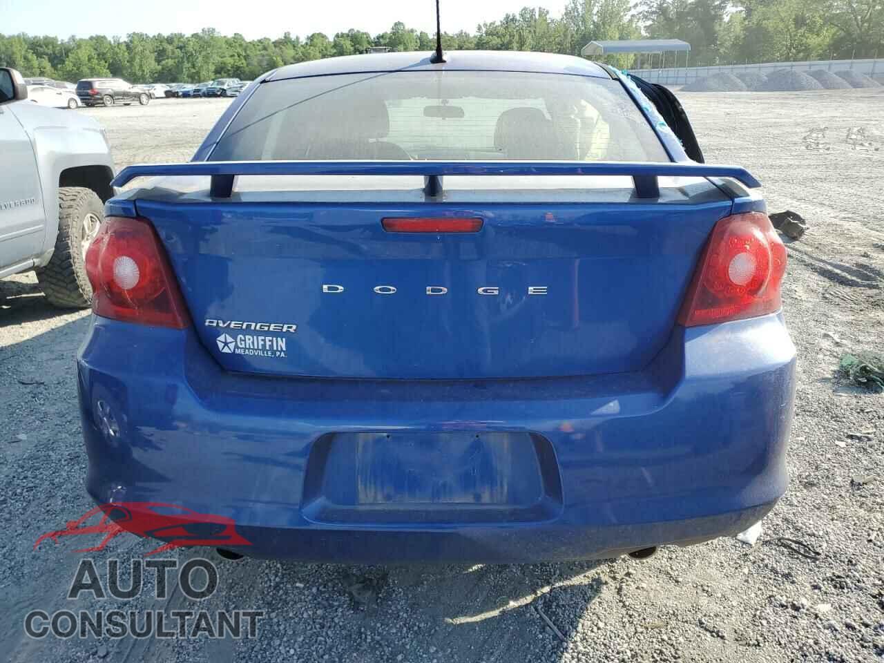 DODGE AVENGER 2013 - 1C3CDZAG4DN768644