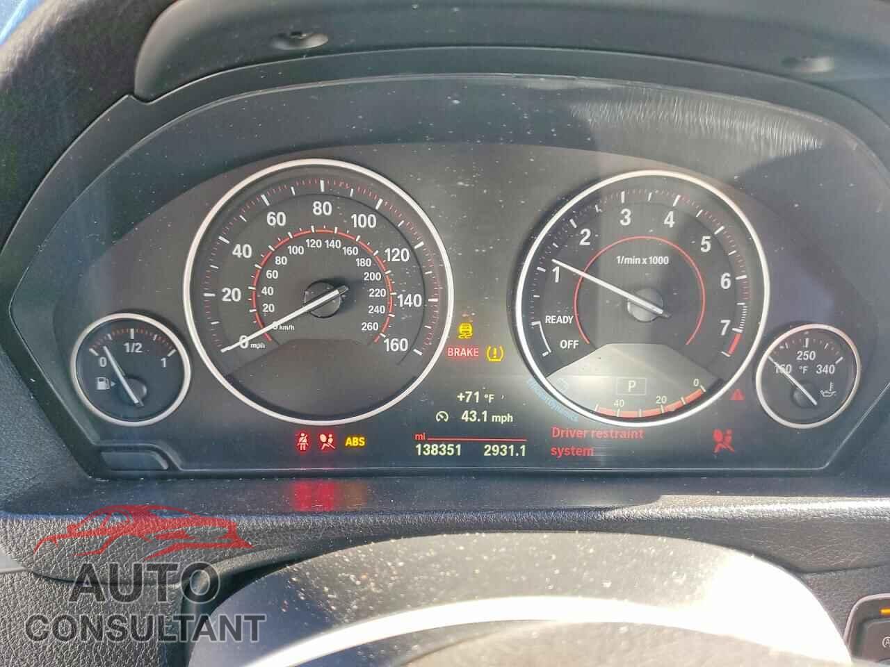 BMW 3 SERIES 2016 - WBA8E9G54GNU28111