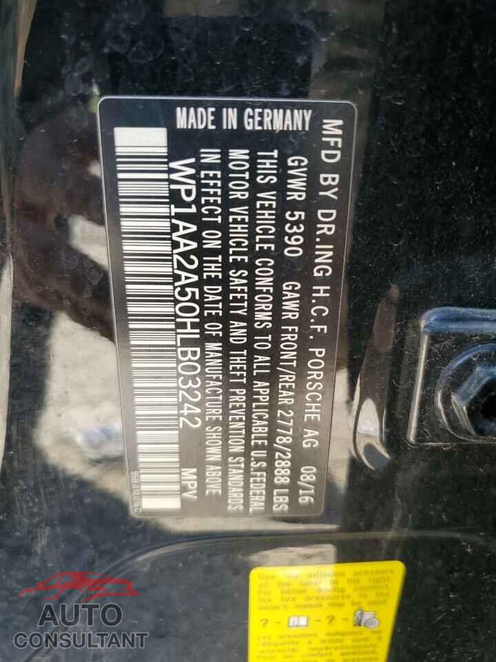 PORSCHE MACAN 2017 - WP1AA2A50HLB03242