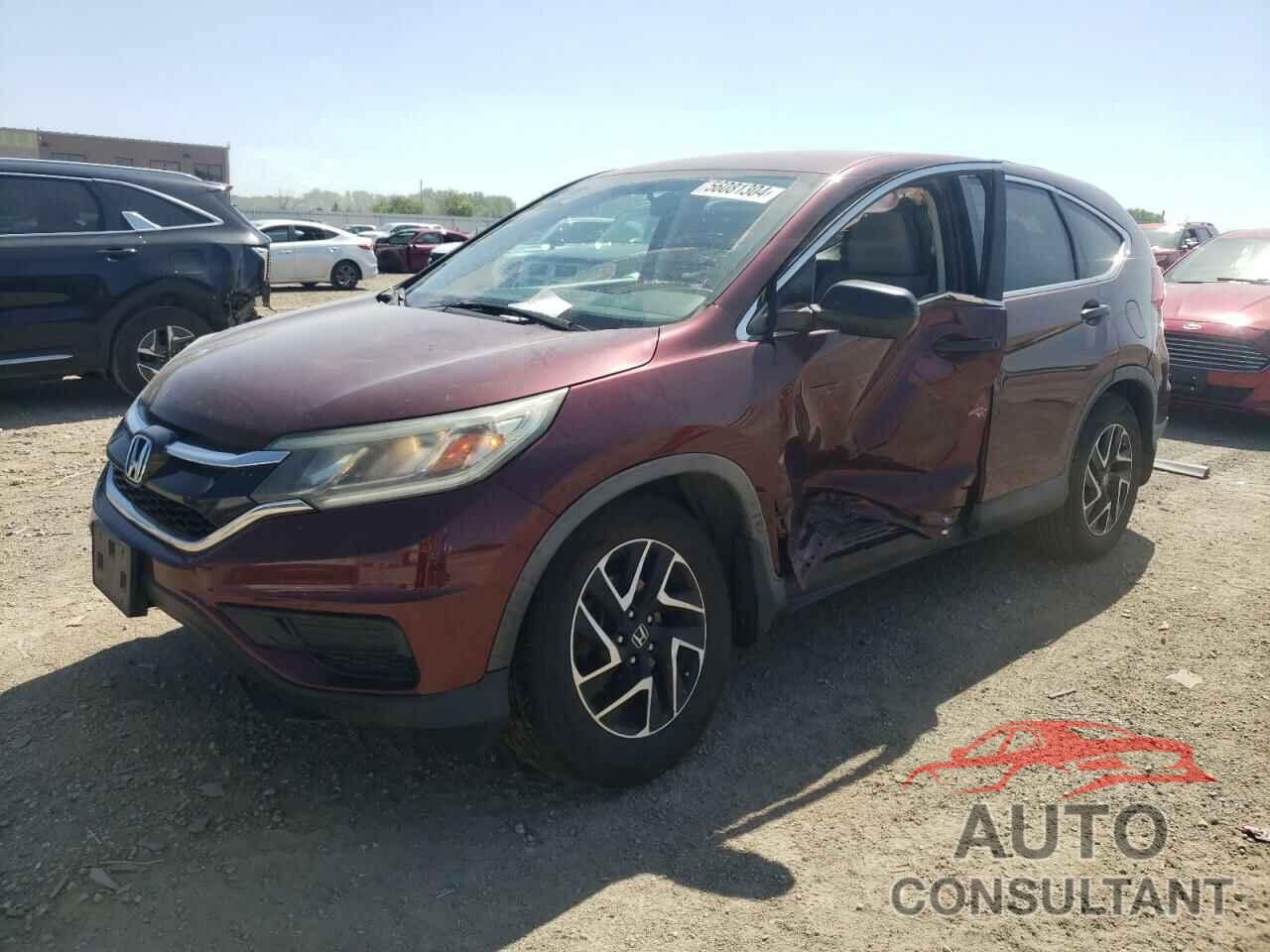 HONDA CRV 2016 - 5J6RM4H47GL026866