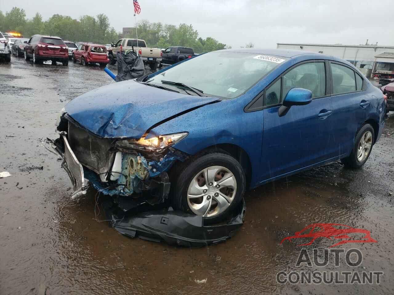HONDA CIVIC 2013 - 2HGFB2F58DH563271