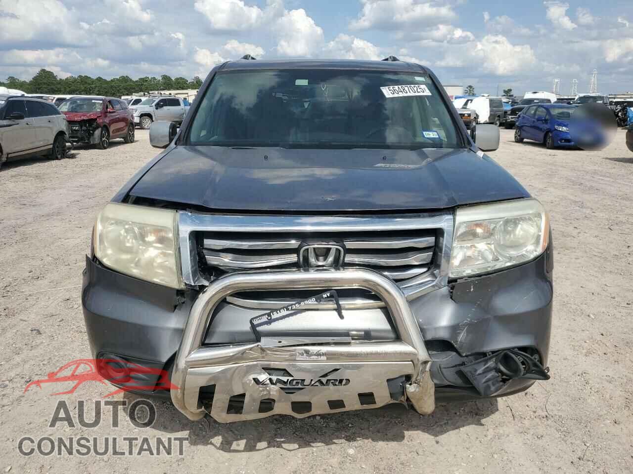 HONDA PILOT 2012 - 5FNYF4H26CB001657