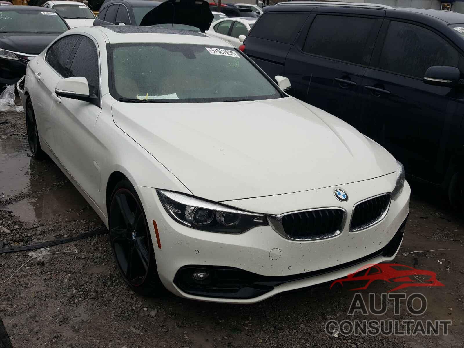 BMW 4 SERIES 2018 - WBA4J1C56JBM10297