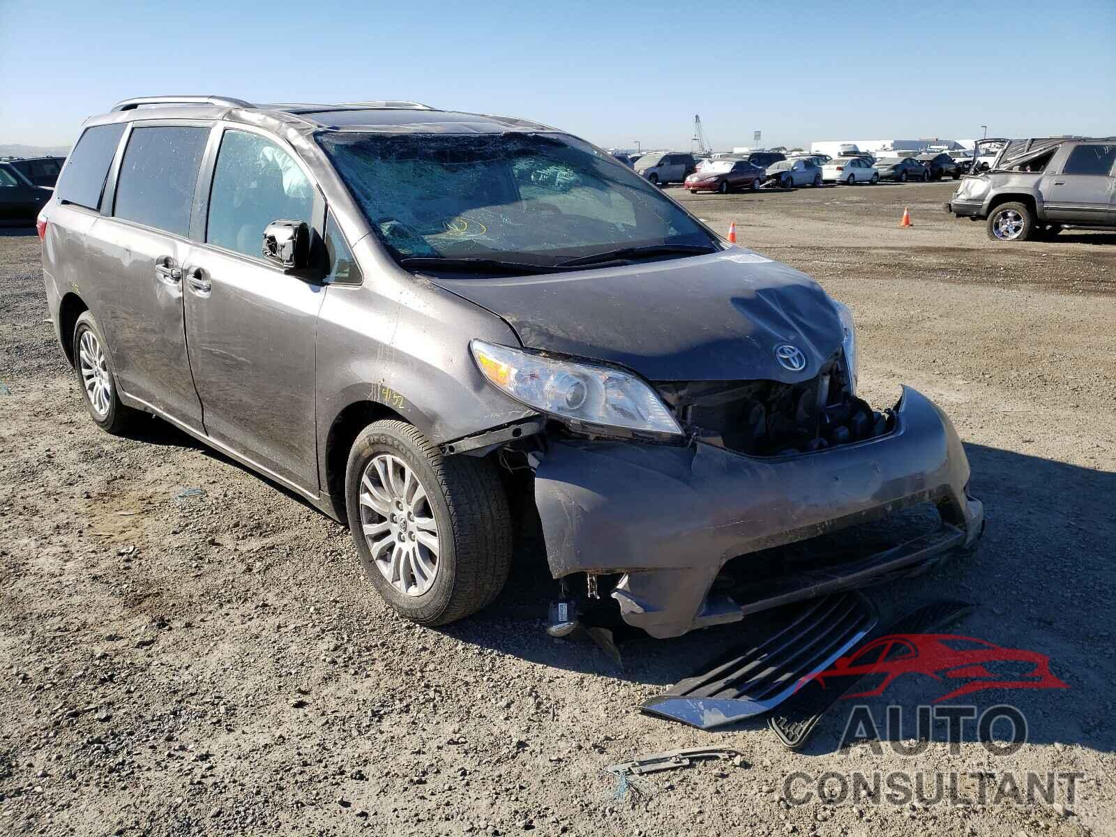 TOYOTA SIENNA 2017 - 5TDYZ3DC9HS839796