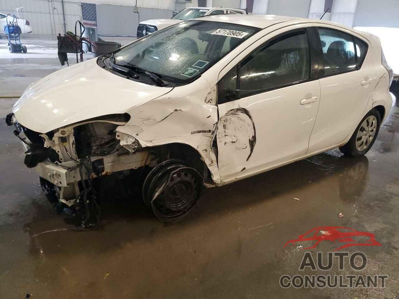 TOYOTA PRIUS 2012 - JTDKDTB38C1511069