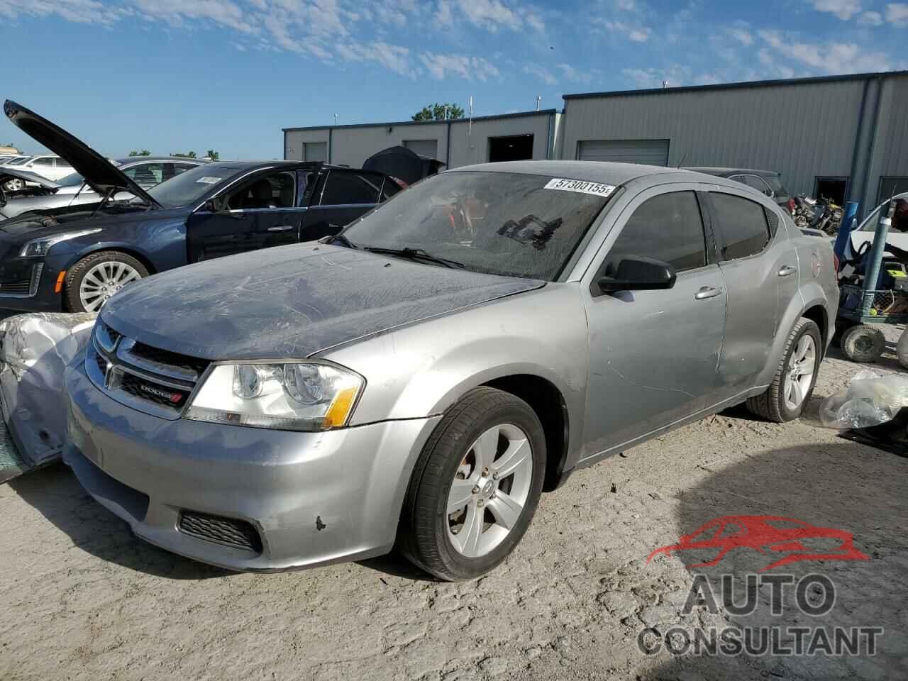 DODGE AVENGER 2013 - 1C3CDZAB1DN707580