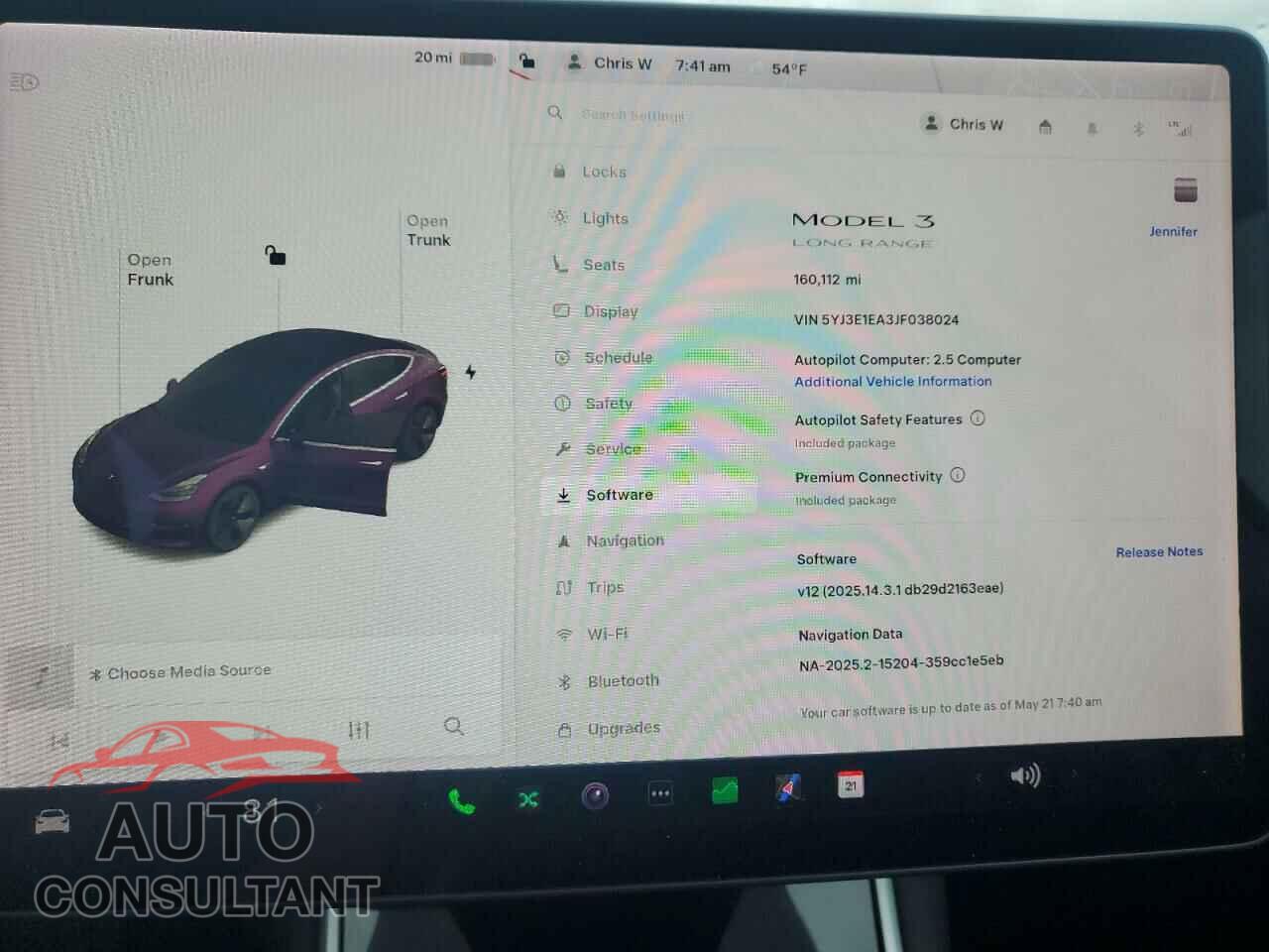 TESLA MODEL 3 2018 - 5YJ3E1EA3JF038024