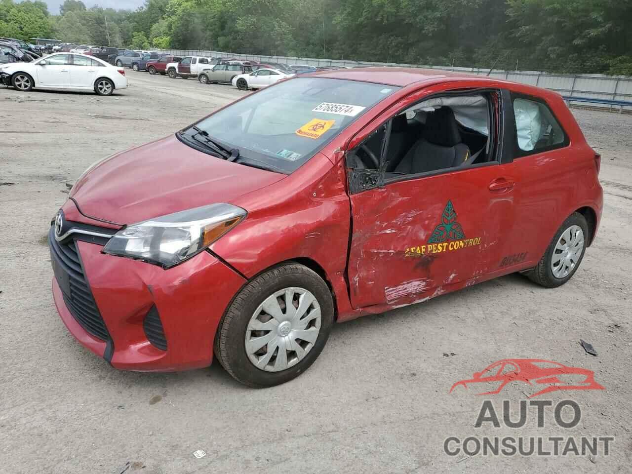 TOYOTA YARIS 2017 - VNKJTUD31HA071700