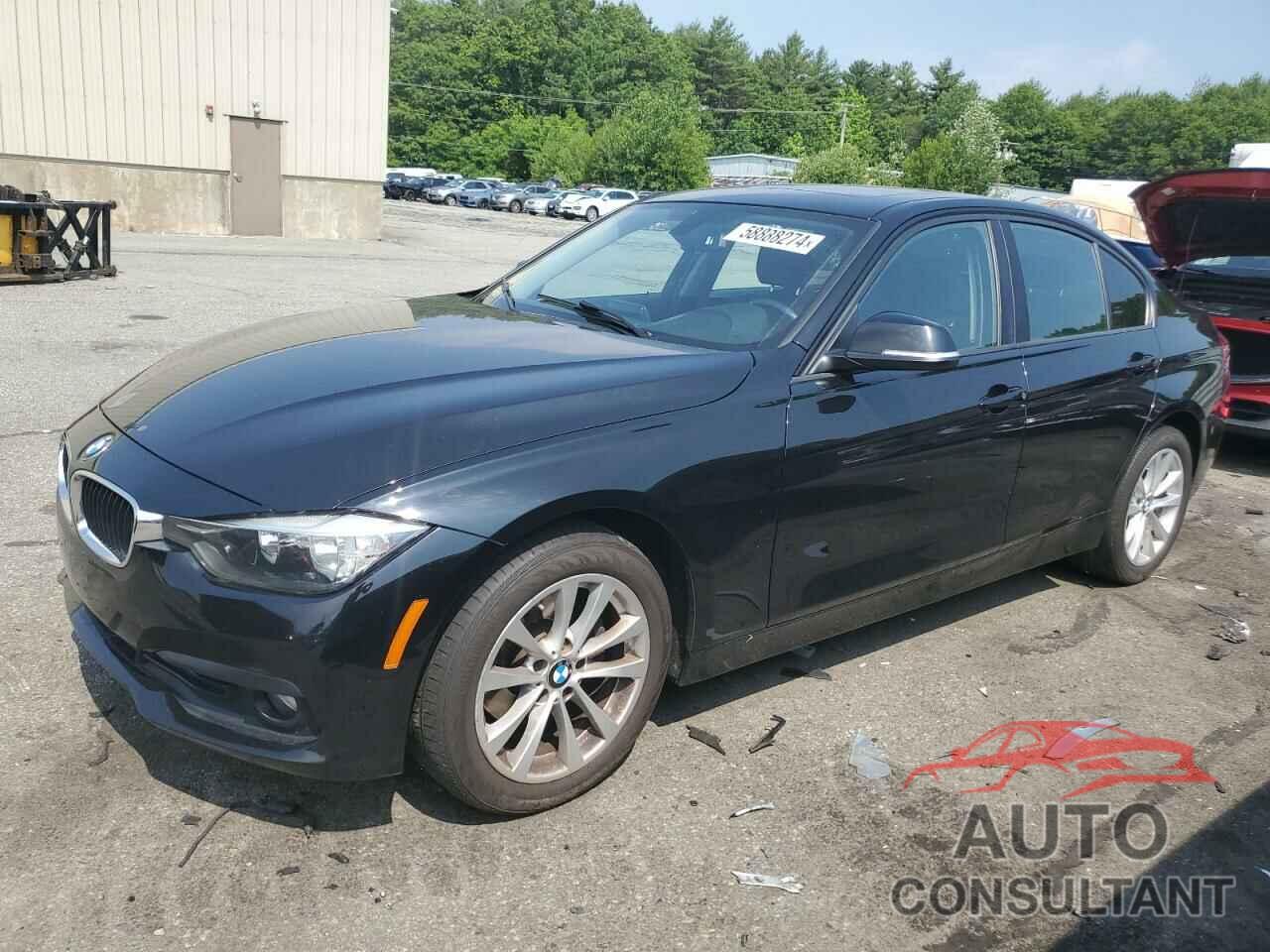 BMW 3 SERIES 2017 - WBA8A3C58HK691512