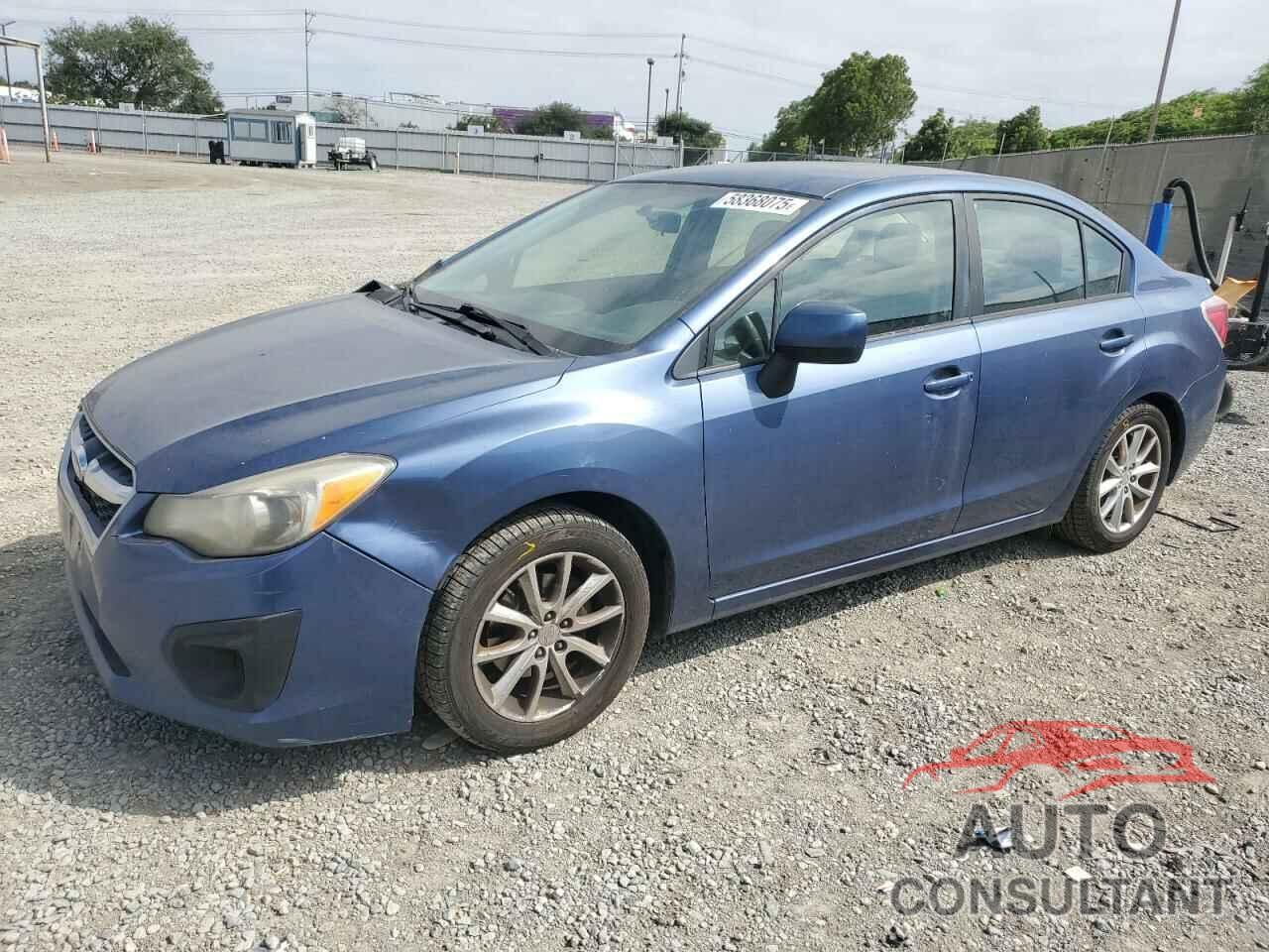 SUBARU IMPREZA 2012 - JF1GJAC62CH021736