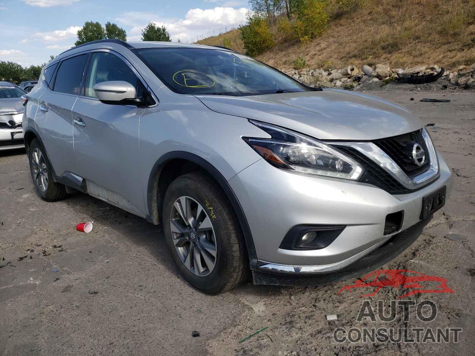 NISSAN MURANO 2018 - 5N1AZ2MH5JN126571