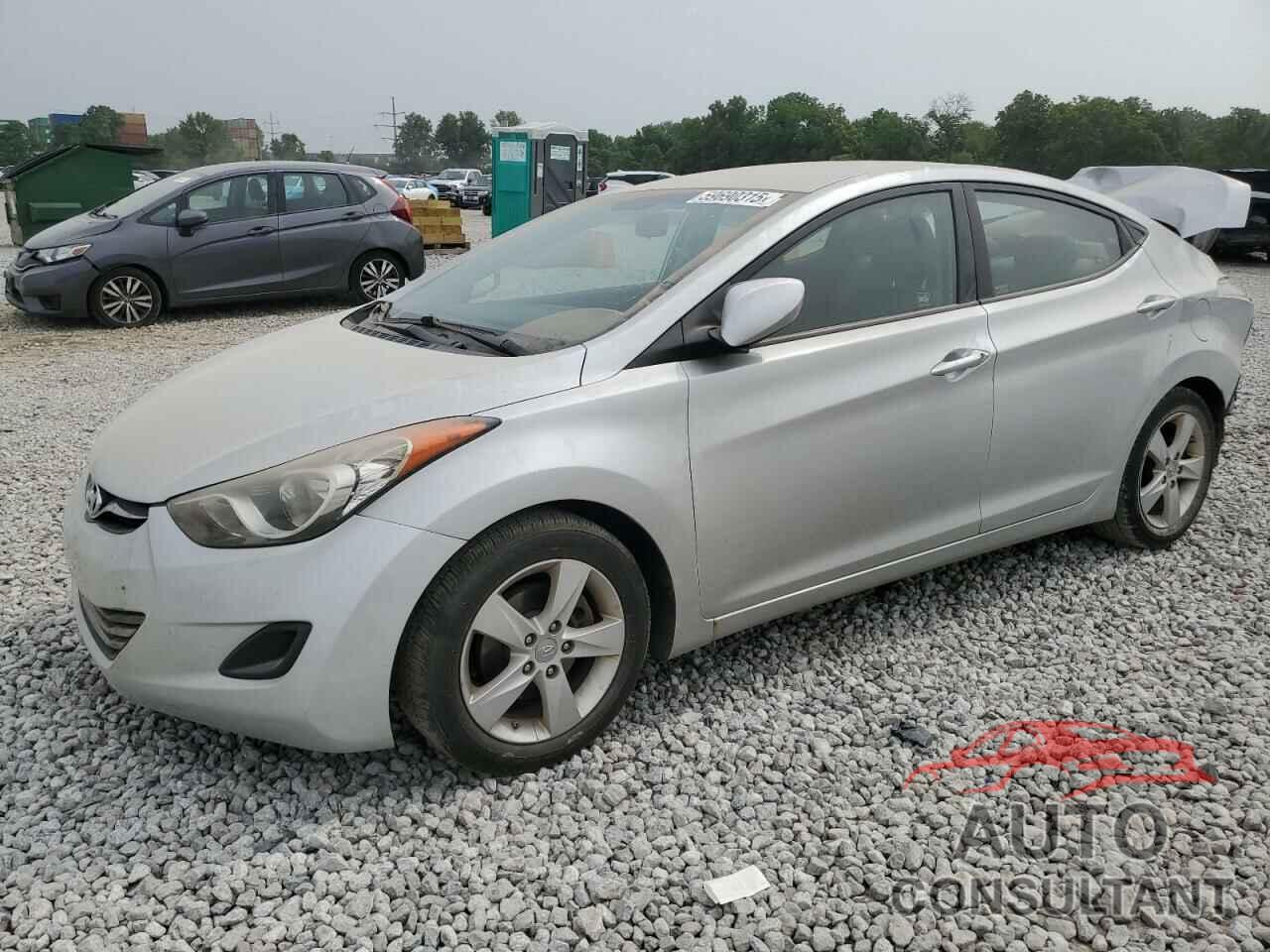 HYUNDAI ELANTRA 2011 - KMHDH4AE6BU132280