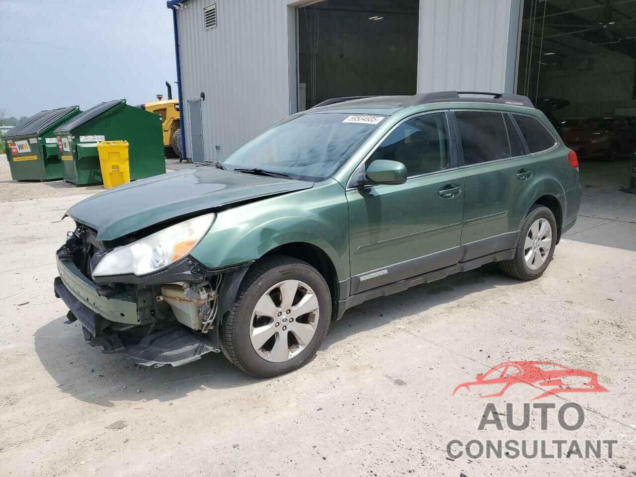 SUBARU OUTBACK 2012 - 4S4BRCKC7C3228695