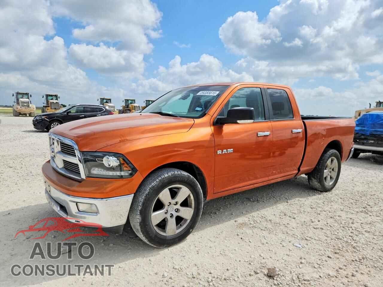 DODGE RAM 1500 2010 - 1D7RB1GP8AS193360