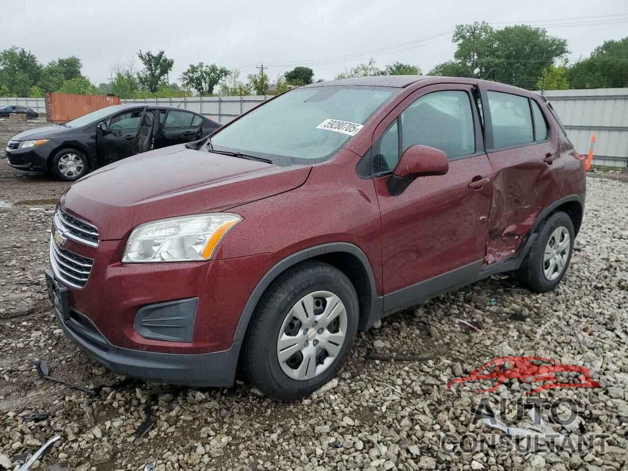 CHEVROLET TRAX 2016 - 3GNCJKSB2GL269108