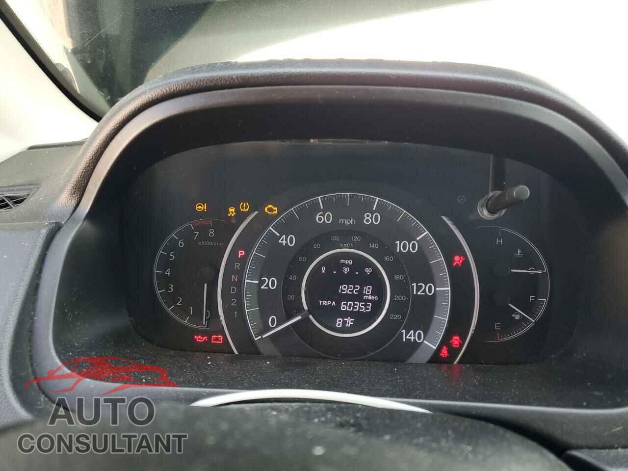 HONDA CRV 2012 - 5J6RM3H59CL032004
