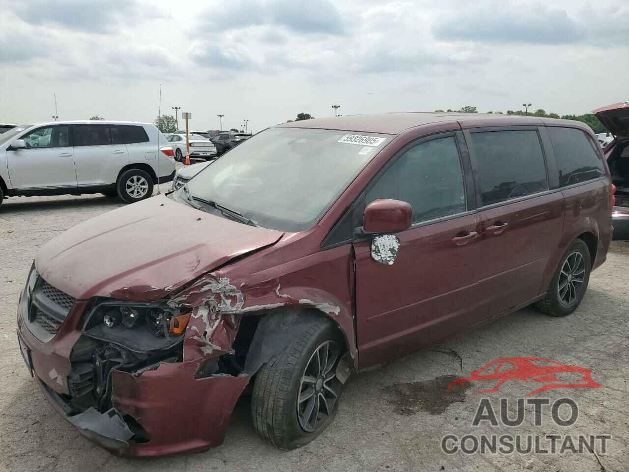 DODGE CARAVAN 2016 - 2C4RDGBG4GR400061