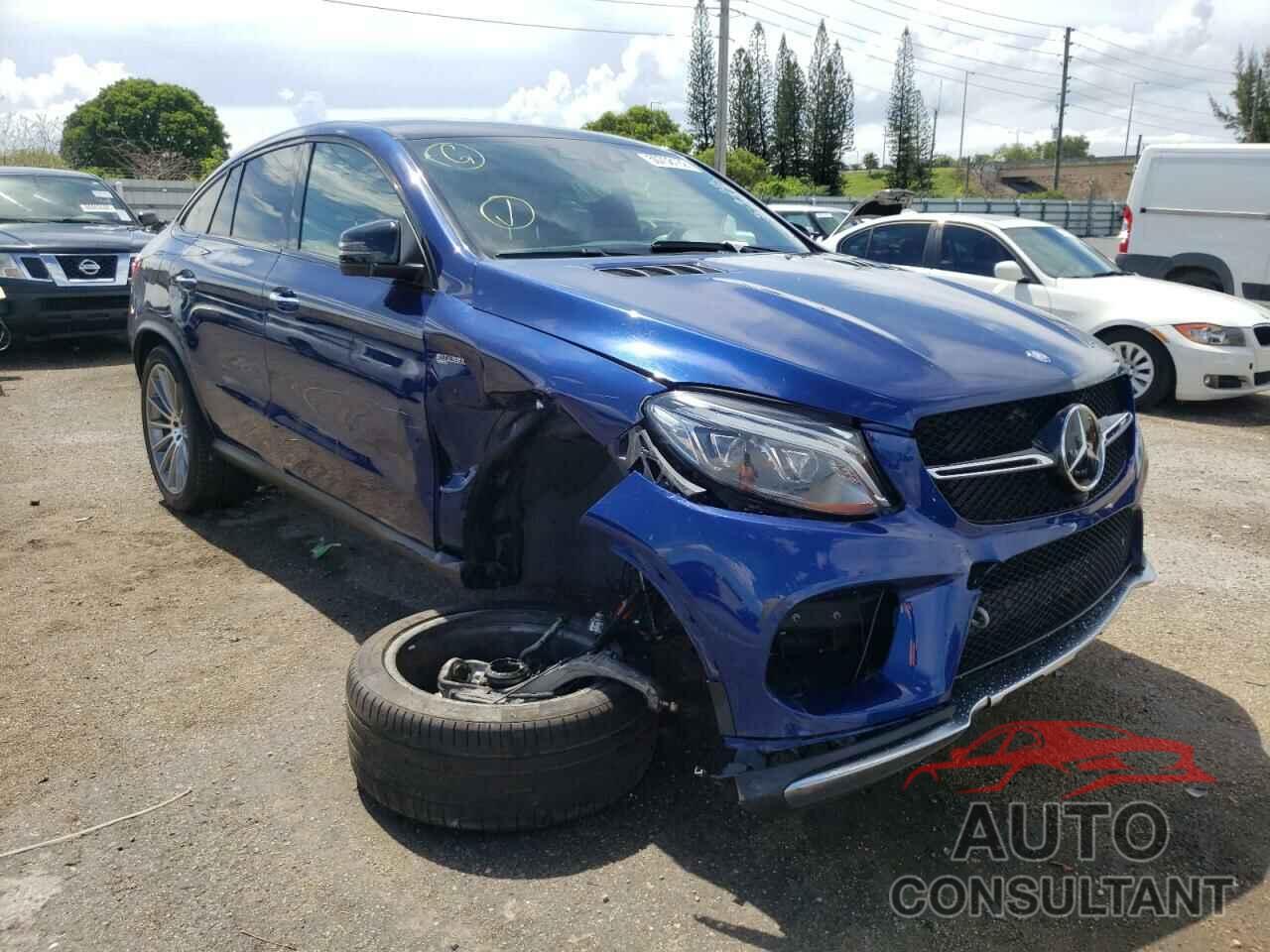 MERCEDES-BENZ GLE-CLASS 2017 - 4JGED6EB8HA074825