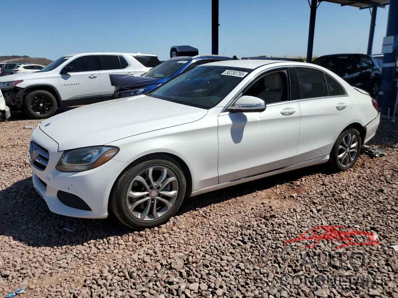 MERCEDES-BENZ C-CLASS 2015 - 55SWF4JB9FU068015