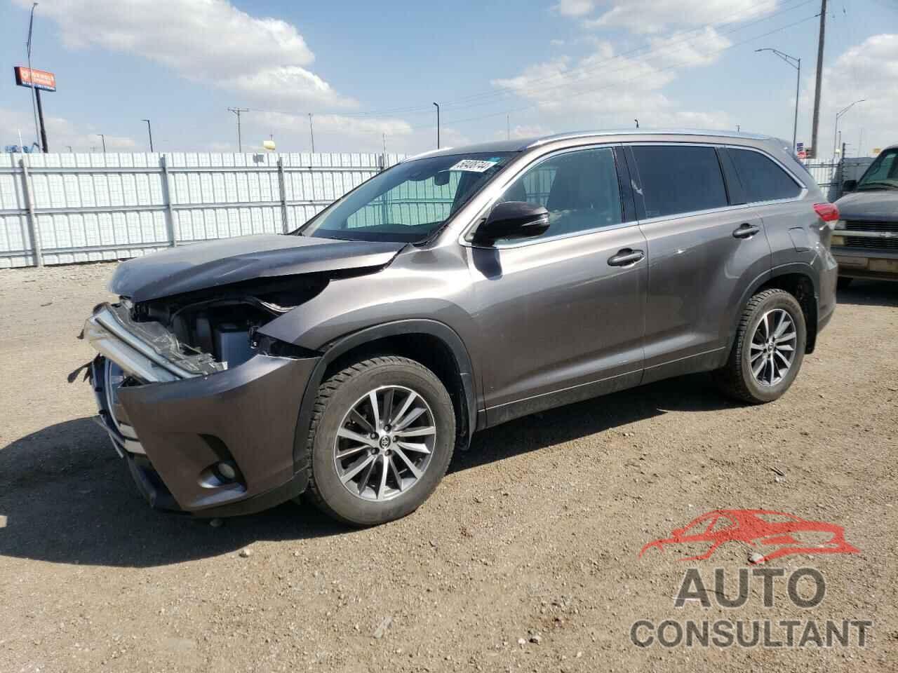 TOYOTA HIGHLANDER 2019 - 5TDJZRFH5KS569826