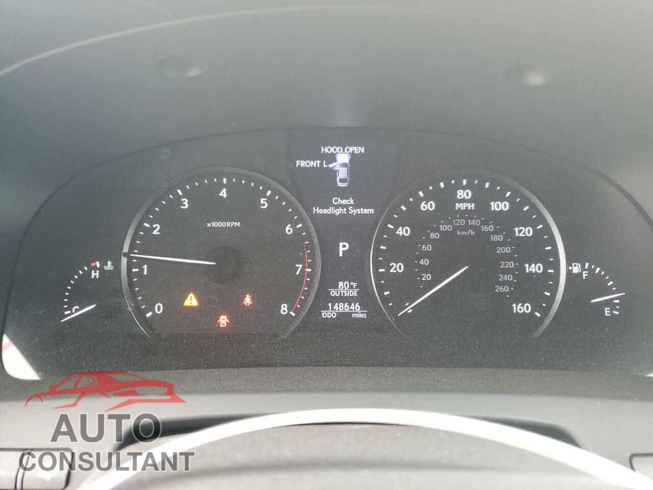 LEXUS LS460 2013 - JTHBL1EF1D5116477