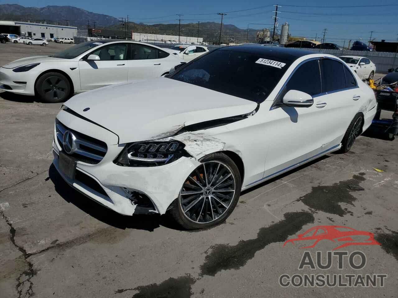 MERCEDES-BENZ C-CLASS 2020 - WDDWF8DB5LR546804