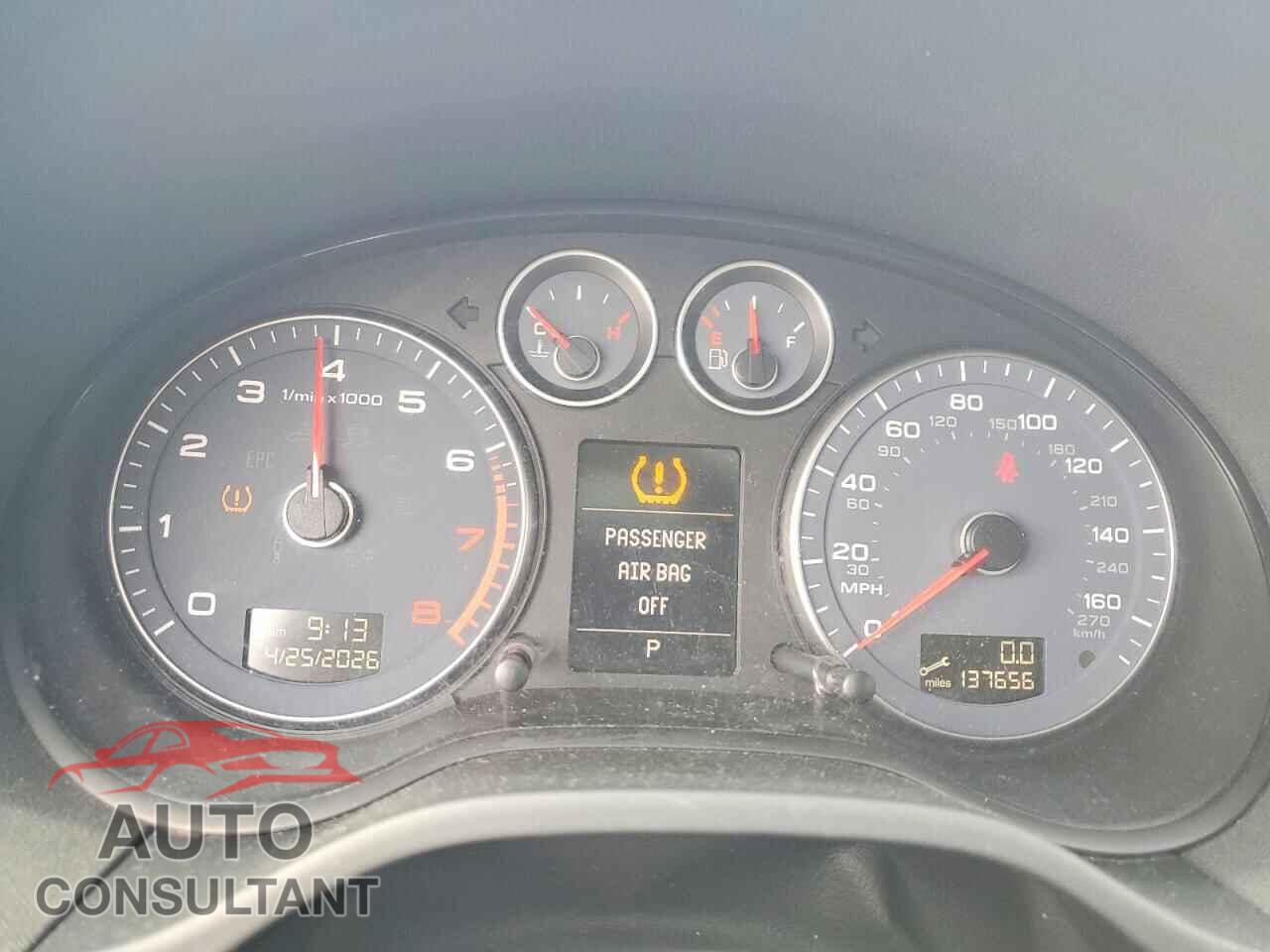 AUDI A3 2012 - WAUMFAFM3CA136781
