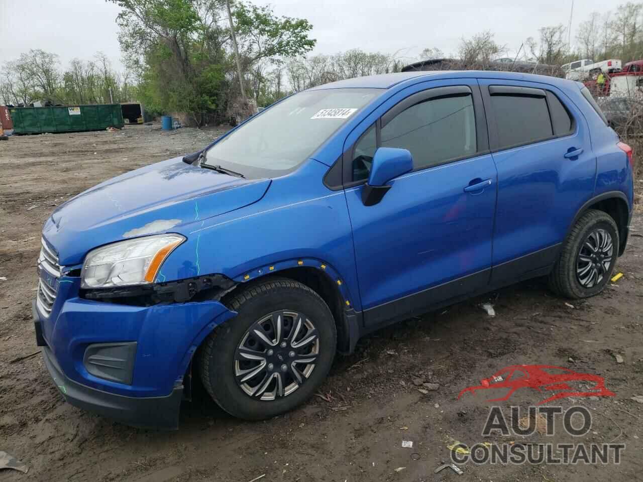 CHEVROLET TRAX 2016 - KL7CJKSB7GB701750