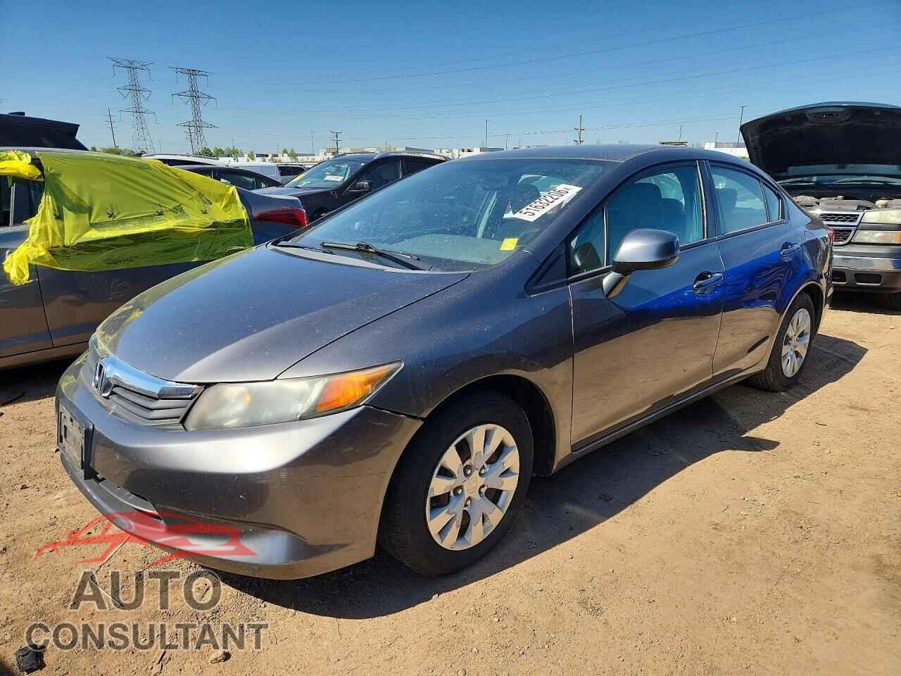 HONDA CIVIC 2012 - 19XFB2F5XCE024322