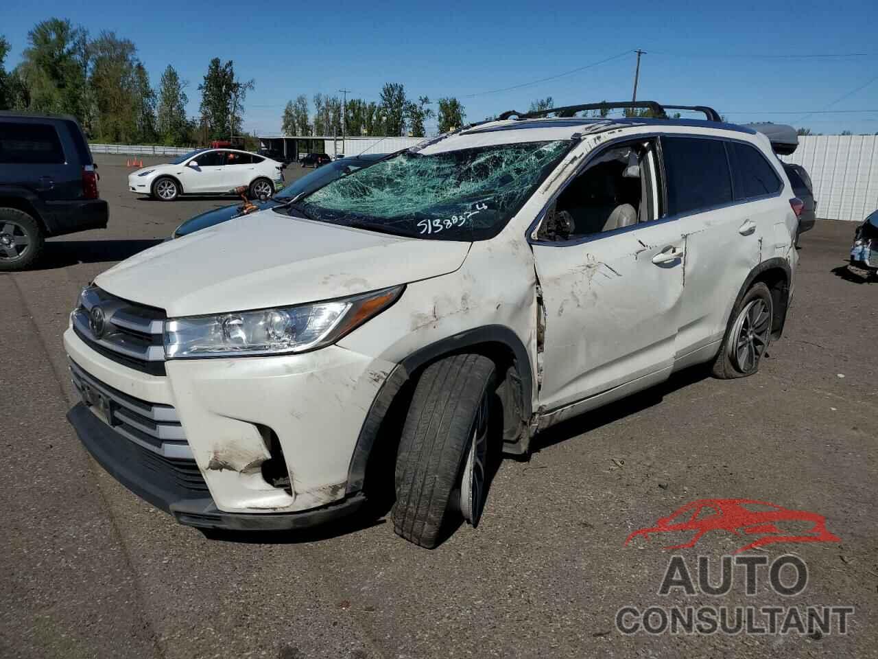 TOYOTA HIGHLANDER 2017 - 5TDJZRFH2HS476027