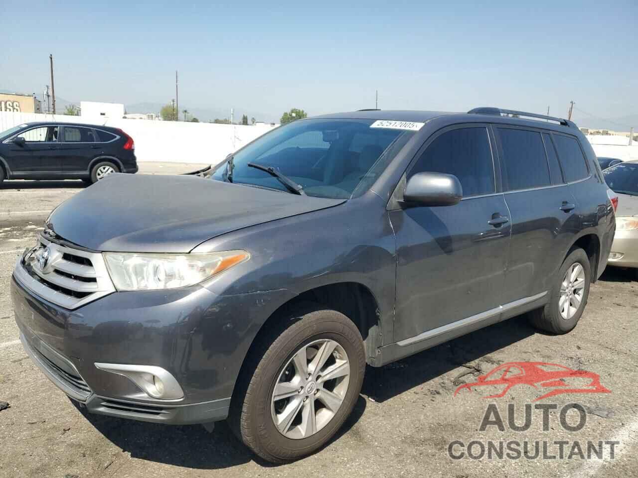 TOYOTA HIGHLANDER 2011 - 5TDZA3EH9BS013074