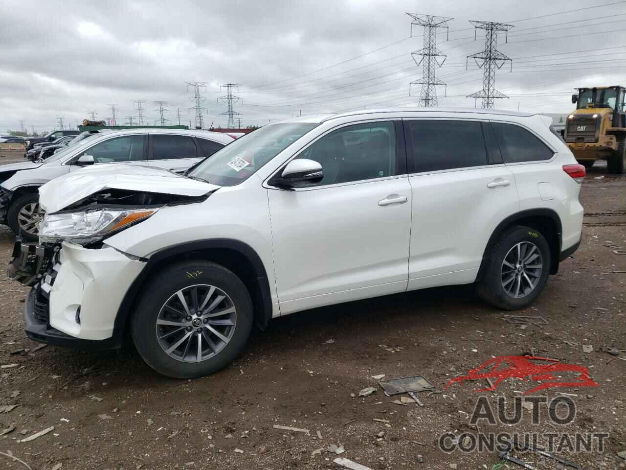 TOYOTA HIGHLANDER 2017 - 5TDJZRFH5HS427436