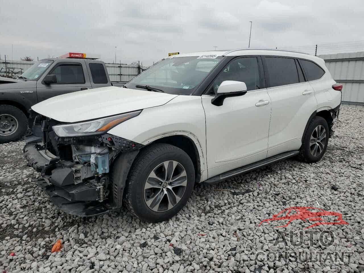TOYOTA HIGHLANDER 2020 - 5TDGZRBH8LS502915