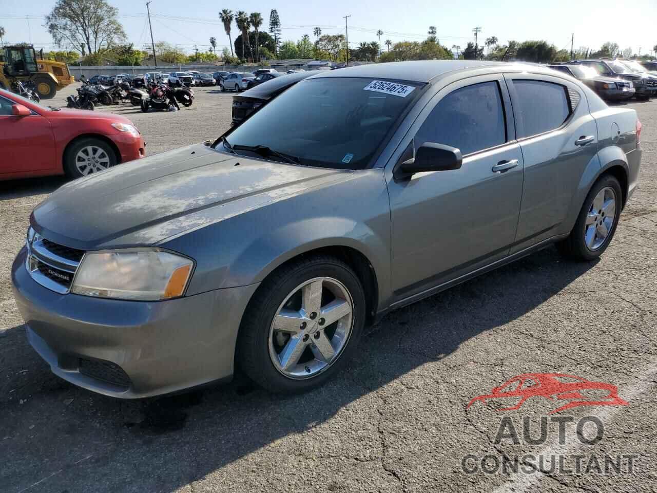 DODGE AVENGER 2012 - 1C3CDZAB2CN141380