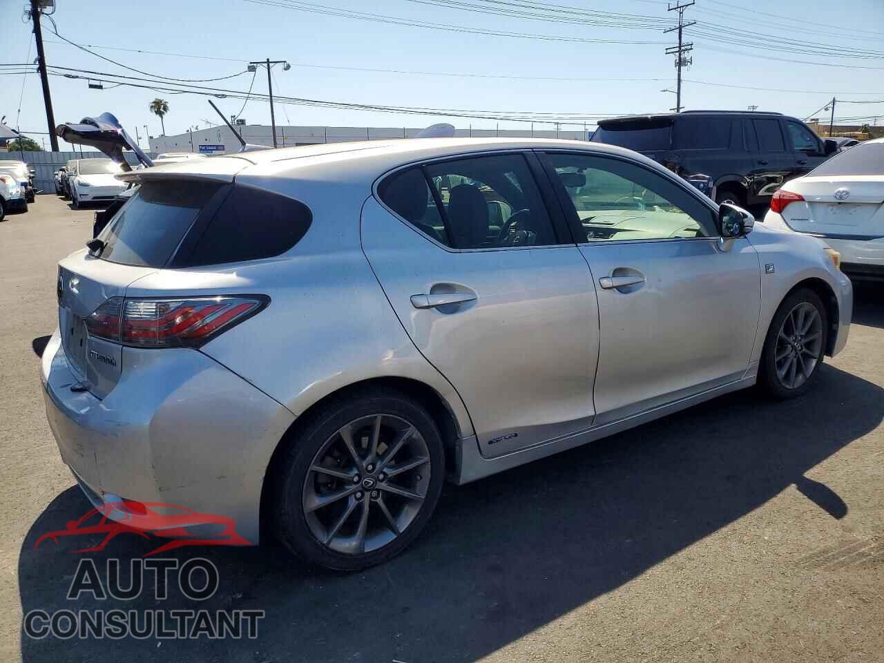 LEXUS CT 200 2012 - JTHKD5BH6C2104447