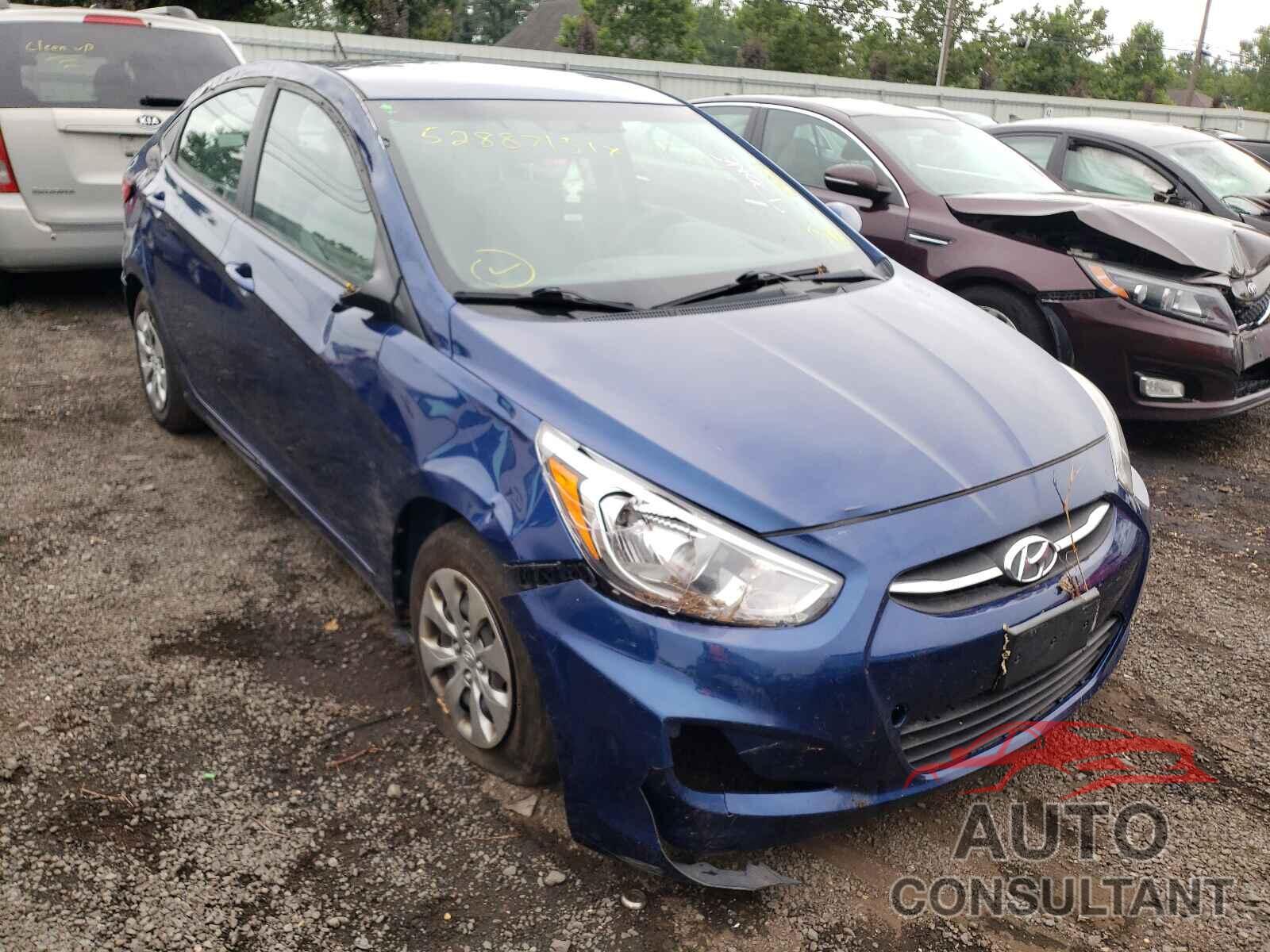 HYUNDAI ACCENT 2017 - KMHCT4AE8HU331639