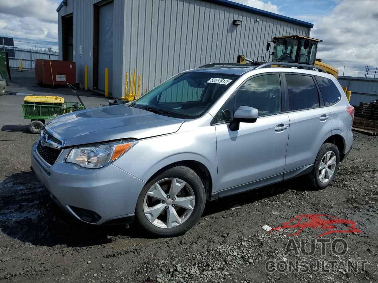 SUBARU FORESTER 2016 - JF2SJADC5GH567687