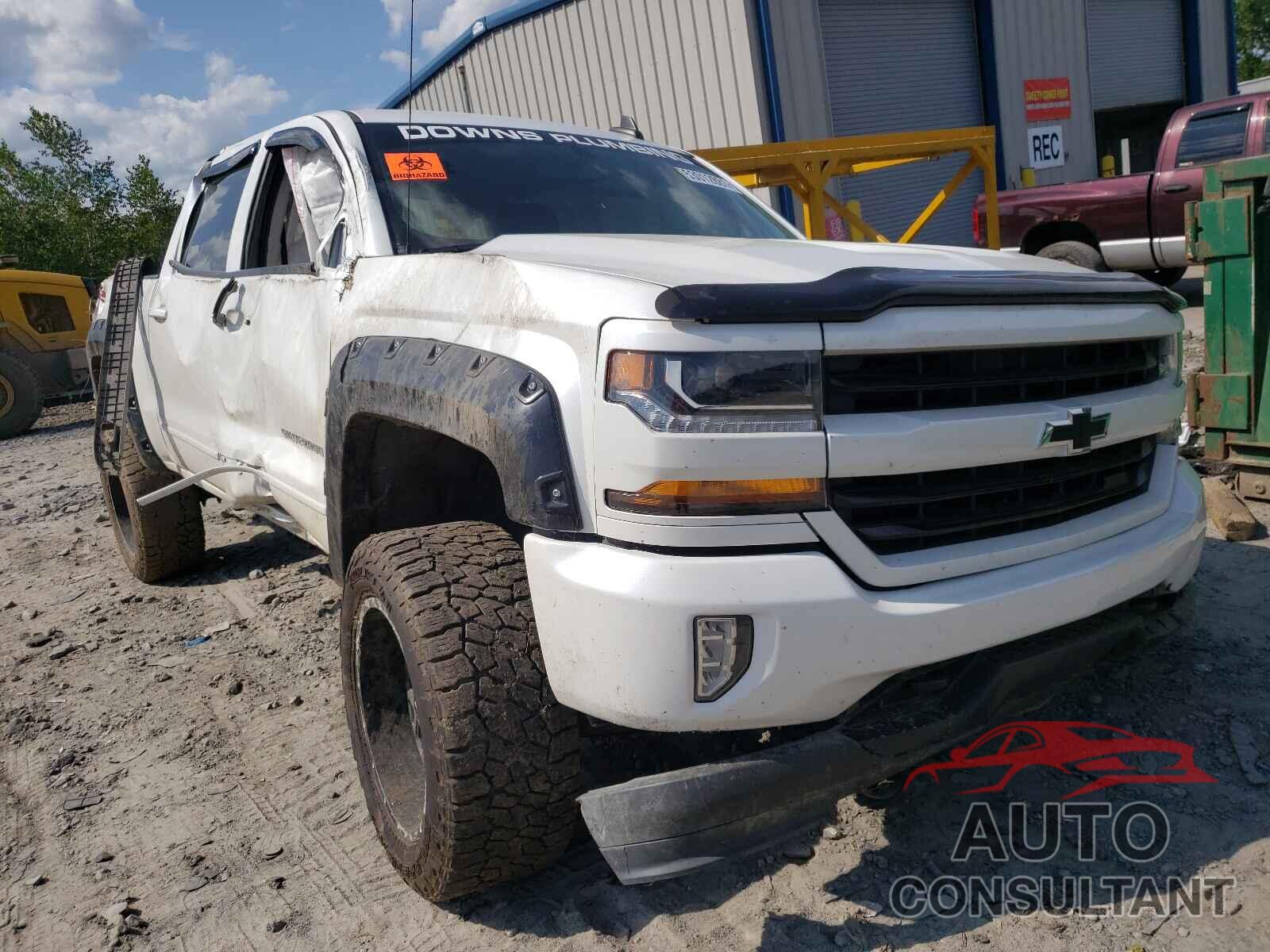 CHEVROLET SILVERADO 2018 - 3GCUKREC0JG147533