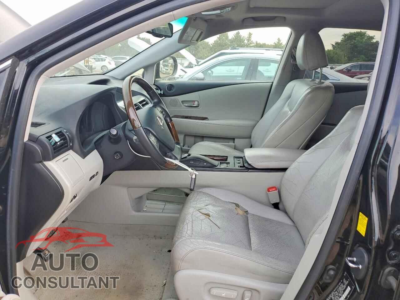 LEXUS RX350 2010 - 2T2BK1BA6AC056607