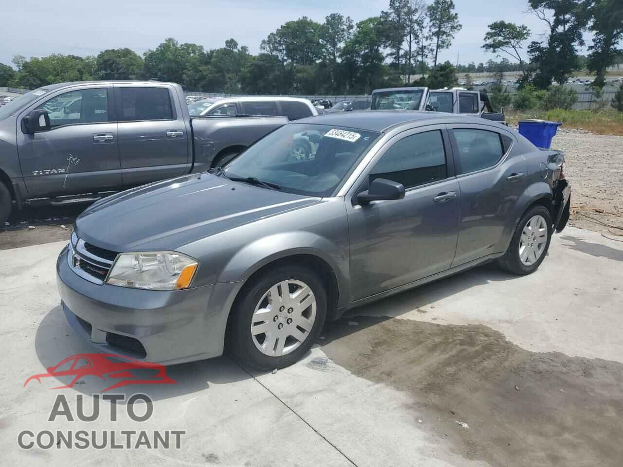 DODGE AVENGER 2013 - 1C3CDZAB9DN627220