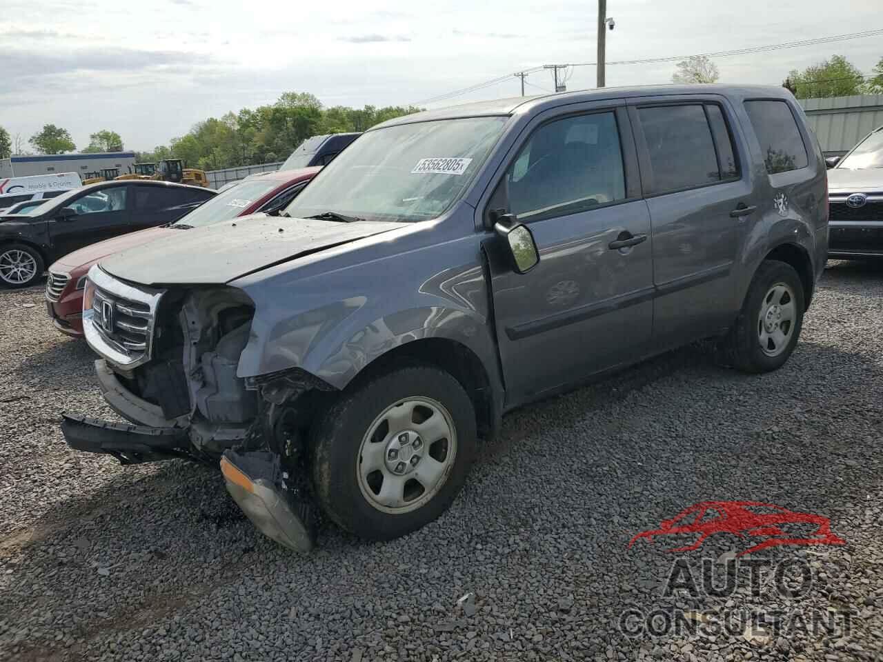 HONDA PILOT 2014 - 5FNYF4H29EB025955