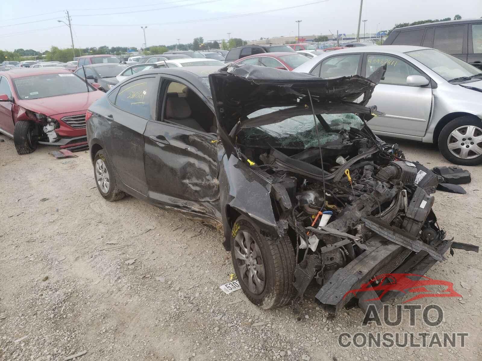 HYUNDAI ACCENT 2017 - KMHCT4AE2HU336898