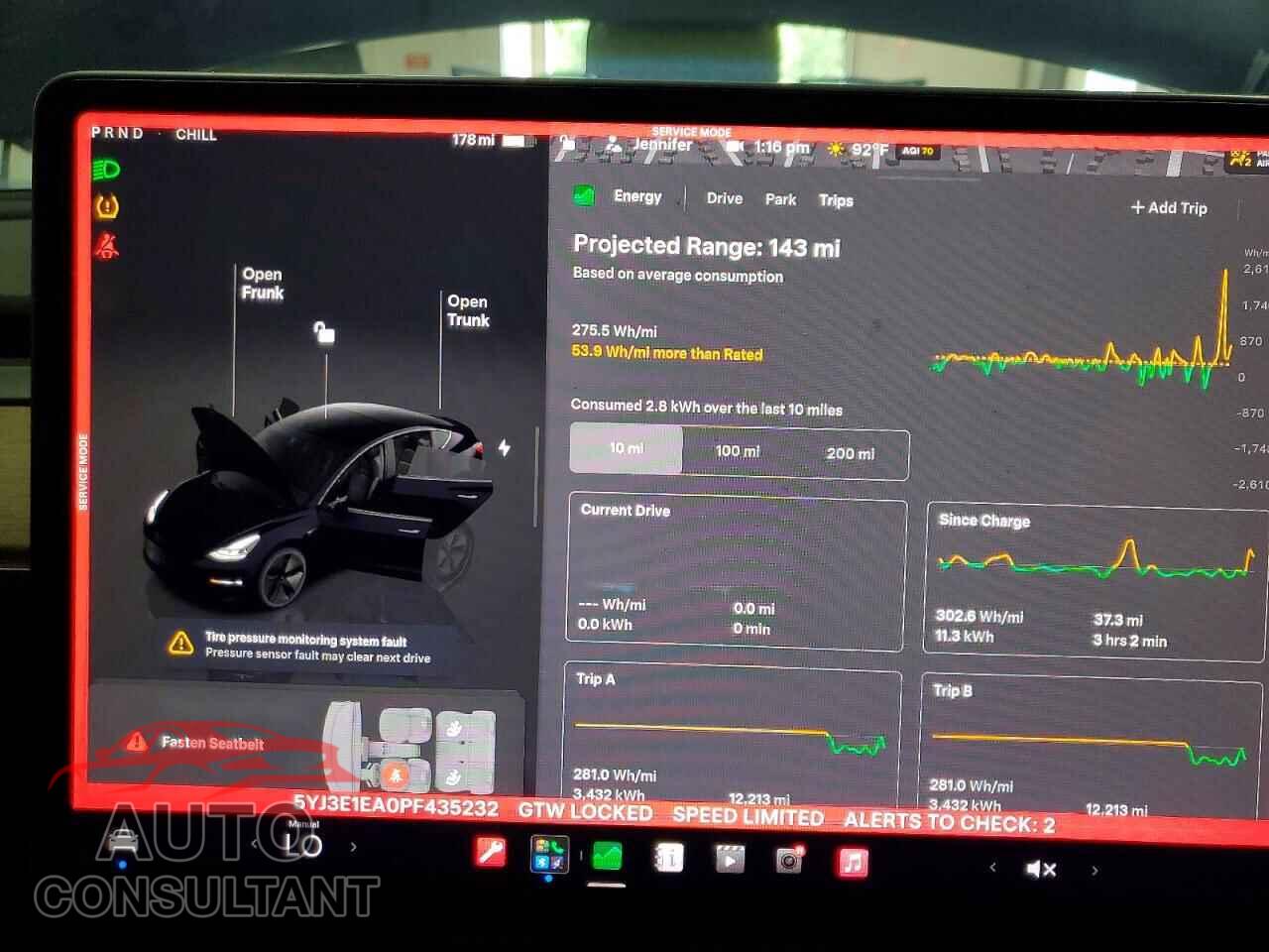 TESLA MODEL 3 2023 - 5YJ3E1EA0PF435232