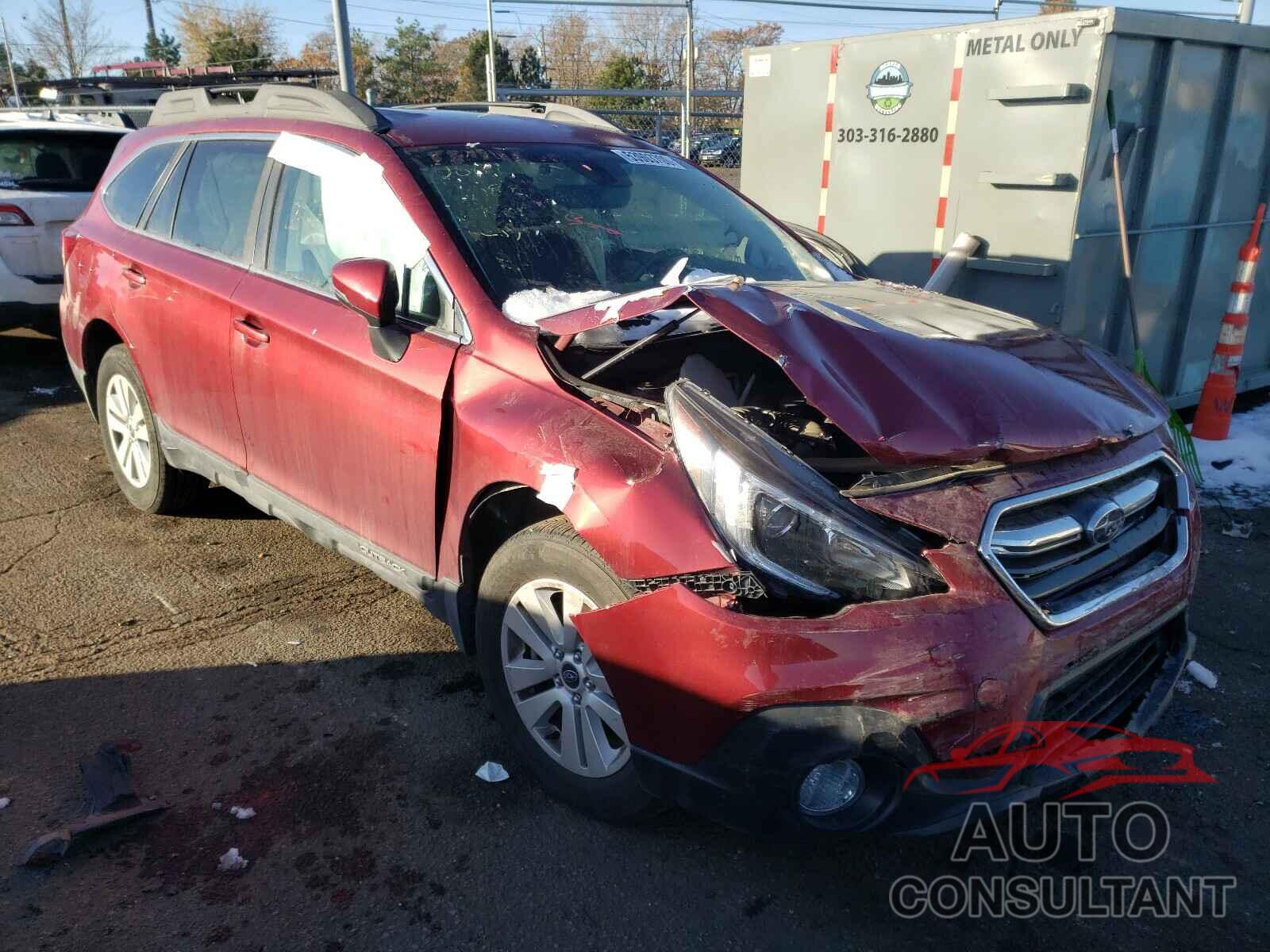 SUBARU OUTBACK 2019 - 4S4BSAFC5K3309695